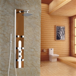 Bronze Shower Panel
